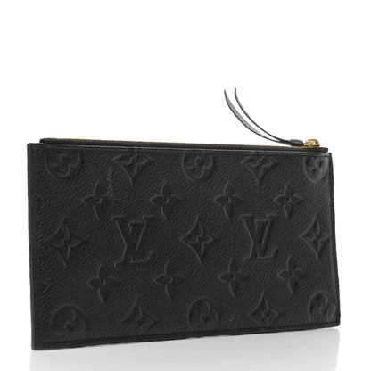 Louis Vuitton Empreinte Felicie Chain Wallet Zippered Insert Black 3 of 6