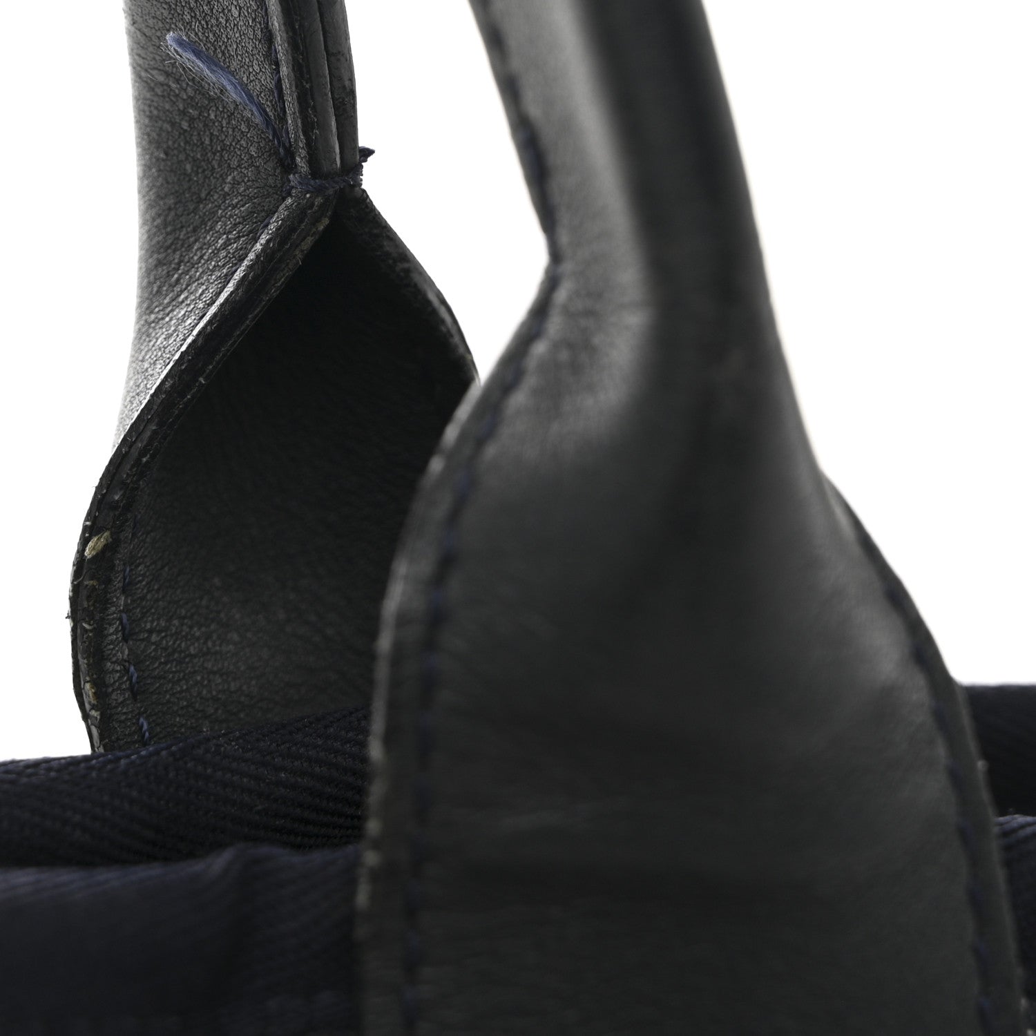 Chanel Denim Large Deauville Tote Blue Orange 12 of 12