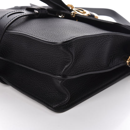 Chloe Grained Calfskin Medium Aby Day Shoulder Bag Black 6 of 9