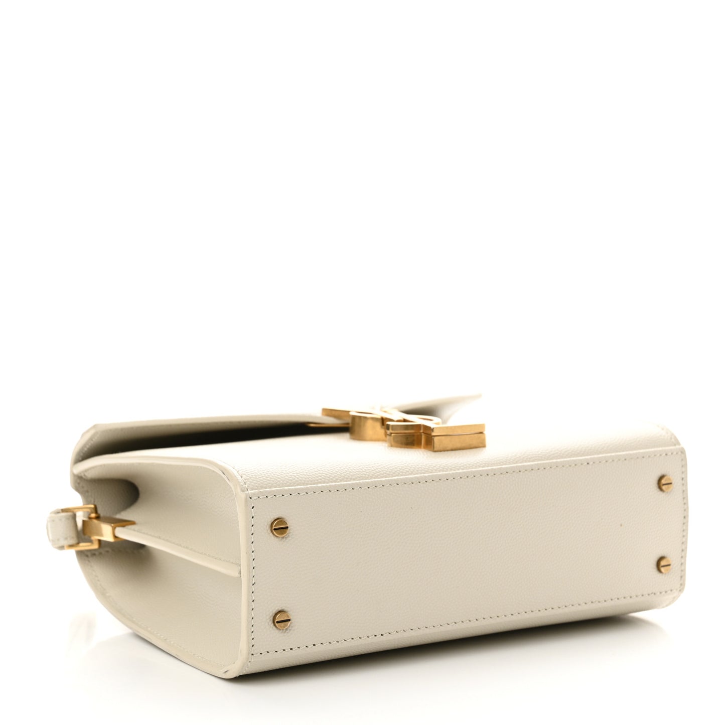 Grain de Poudre Mini Classic Monogram Cassandra Top Handle Vintage White