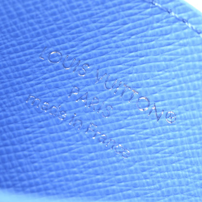 Louis Vuitton Monogram Double Card Holder Blue lagoon 6 of 8