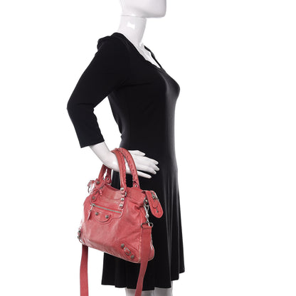 Balenciaga Agneau Giant 12 Silver Hardware Town Grenadine 2 of 13