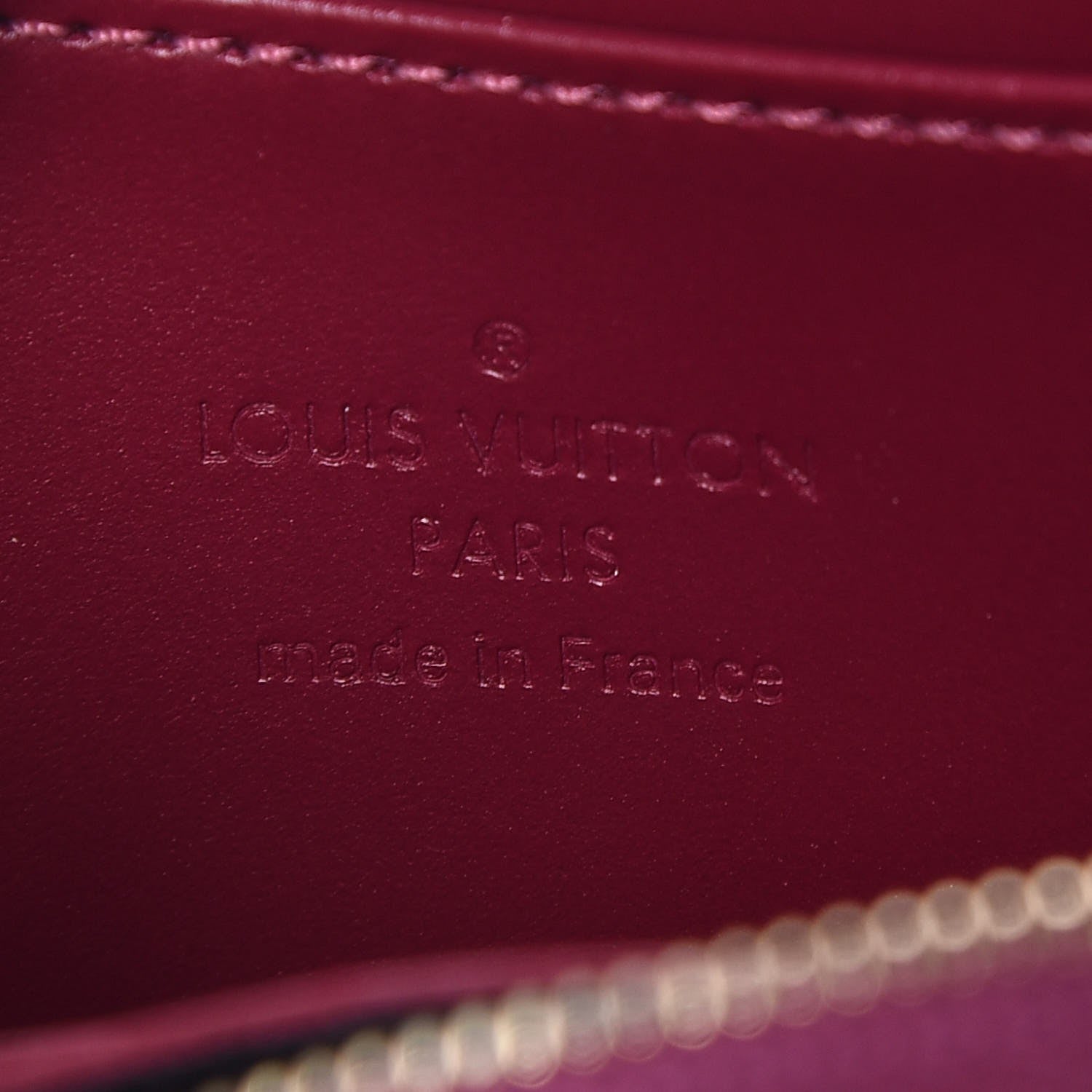 Louis Vuitton Vernis Zippy Coin Purse Magenta 6 of 7