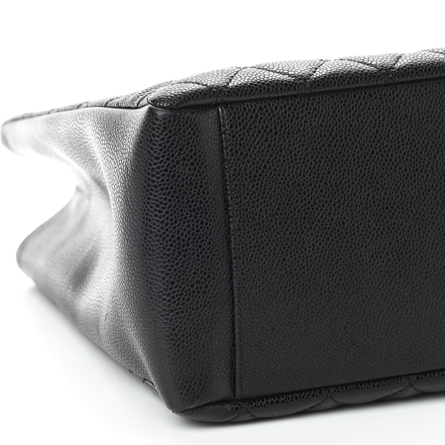 Chanel Caviar Quilted Grand Shopping Tote GST Black 5 of 8