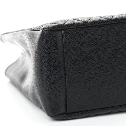 Chanel Caviar Quilted Grand Shopping Tote GST Black 5 of 8