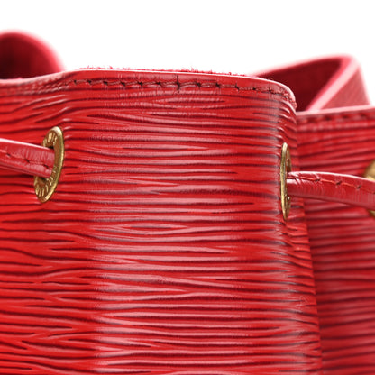 Louis Vuitton Epi Petit Noe Castillan Red 14 of 17