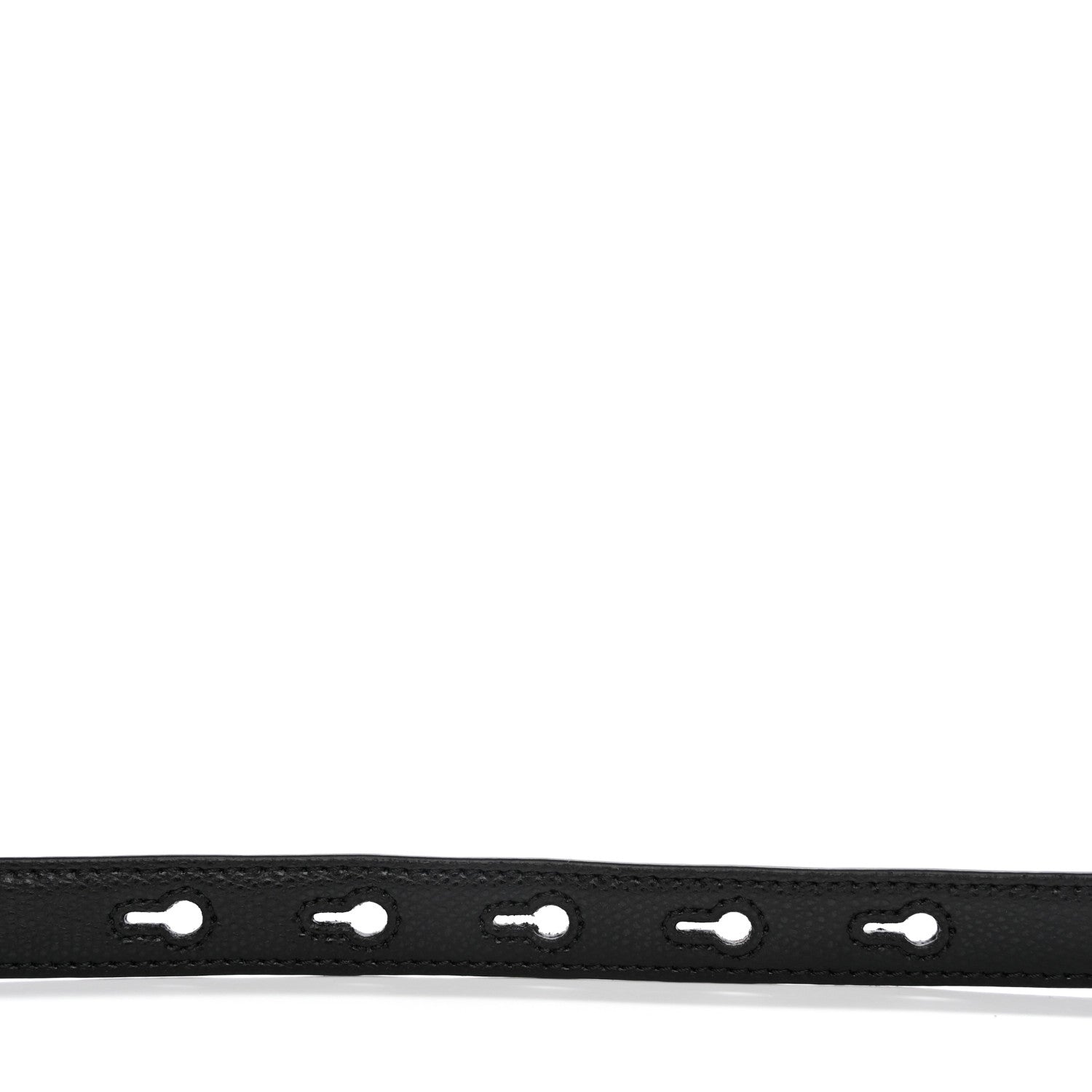 Fendi Vitello Cruise FF Diamonds 20mm Belt 90 36 Black 5 of 9