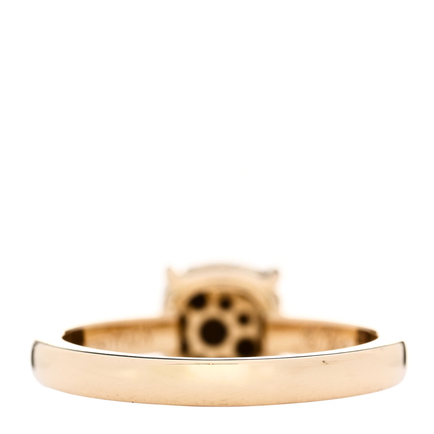 18K Yellow Gold Diamond 7mm Paloma Picasso Sugar Stacks Ring 52 6