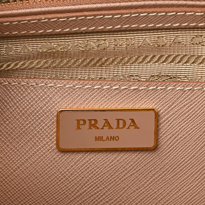 Prada Saffiano Medium Galleria Double Zip Tote Cammeo 8 of 12