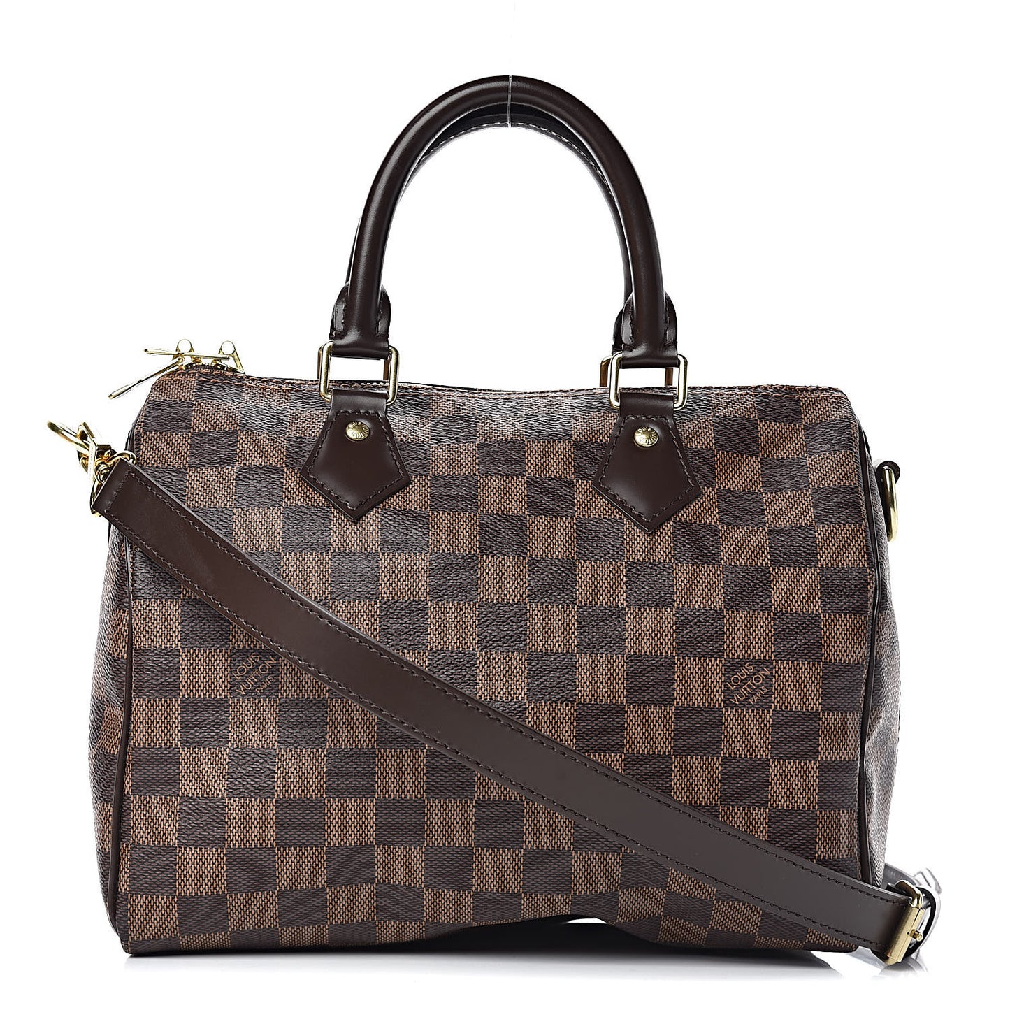 Damier Ebene Speedy Bandouliere 25