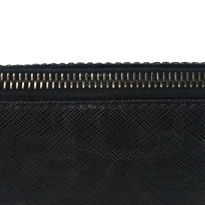 Fendi Vitello Elite Pouch Black Blue 17 of 17