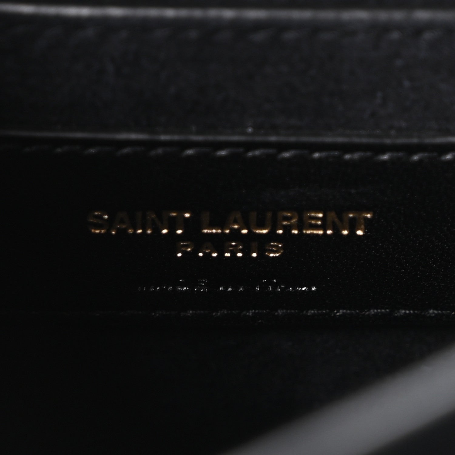 Saint Laurent Calfskin Medium Monogram Sunset Black 6 of 10