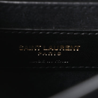 Saint Laurent Calfskin Medium Monogram Sunset Black 6 of 10