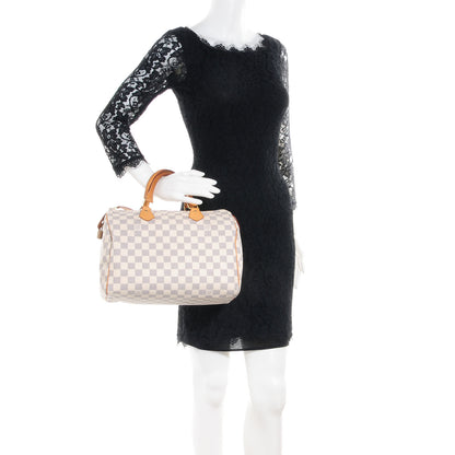 Louis Vuitton Damier Azur Speedy 30 2 of 7