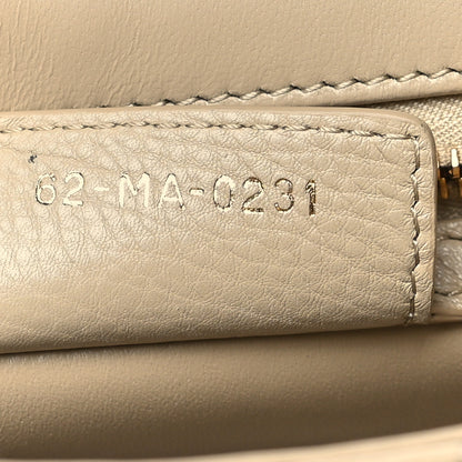Christian Dior Grained Calfskin Cannage Small Caro Bag Beige 6 of 9