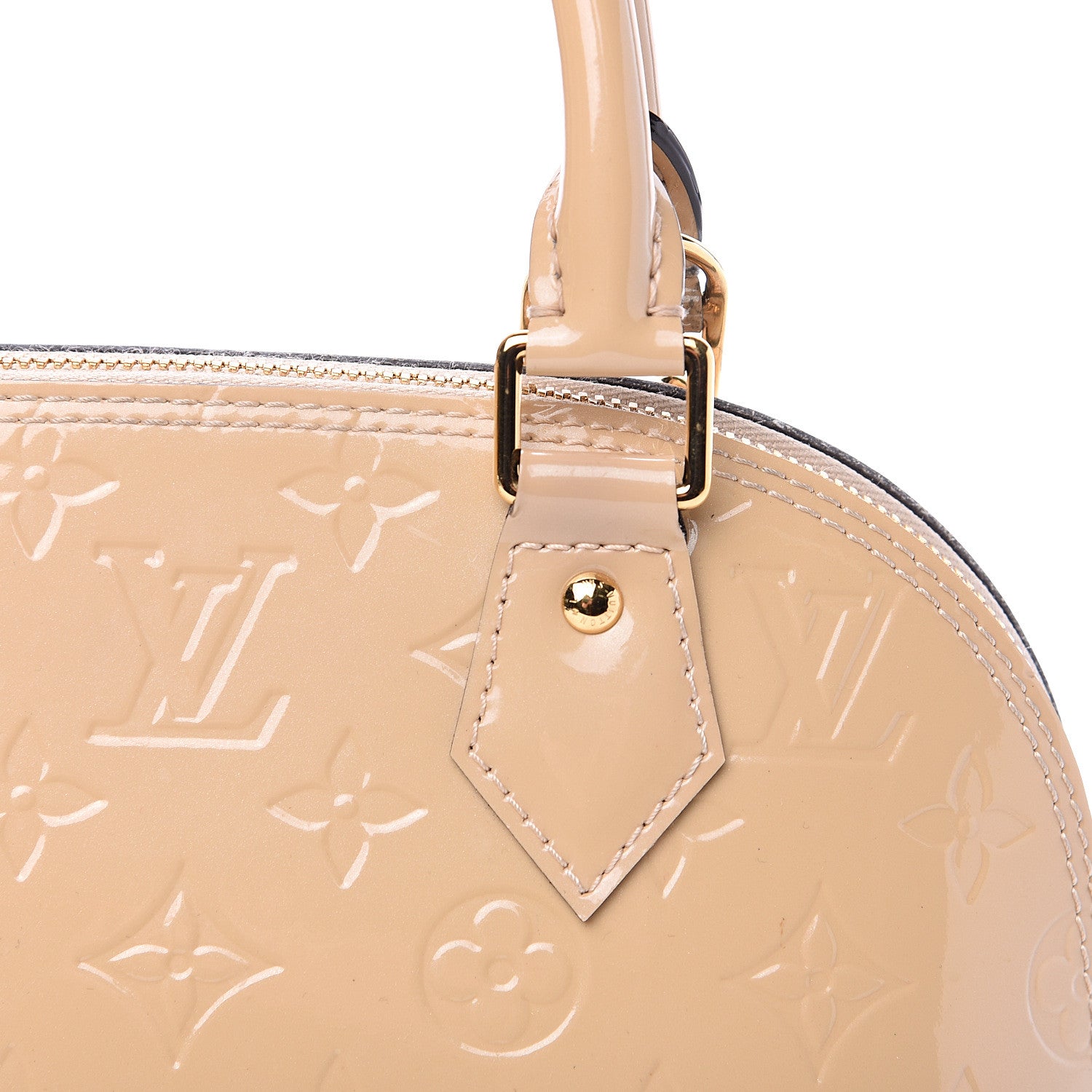 Louis Vuitton Vernis Alma BB Dune 6 of 10