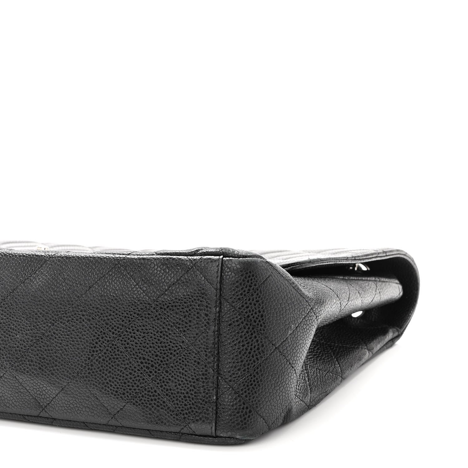 Chanel Caviar Quilted Maxi Single Flap Black 10 of 10