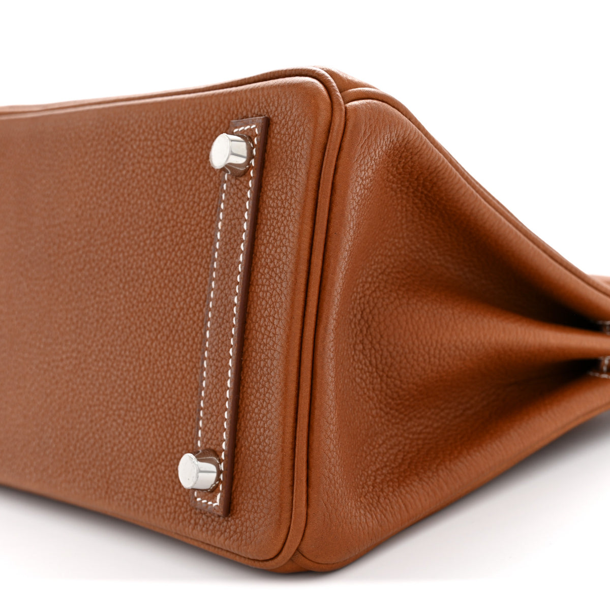 Hermes Natural Barenia Faubourg Birkin 25 Fauve 10 of 12