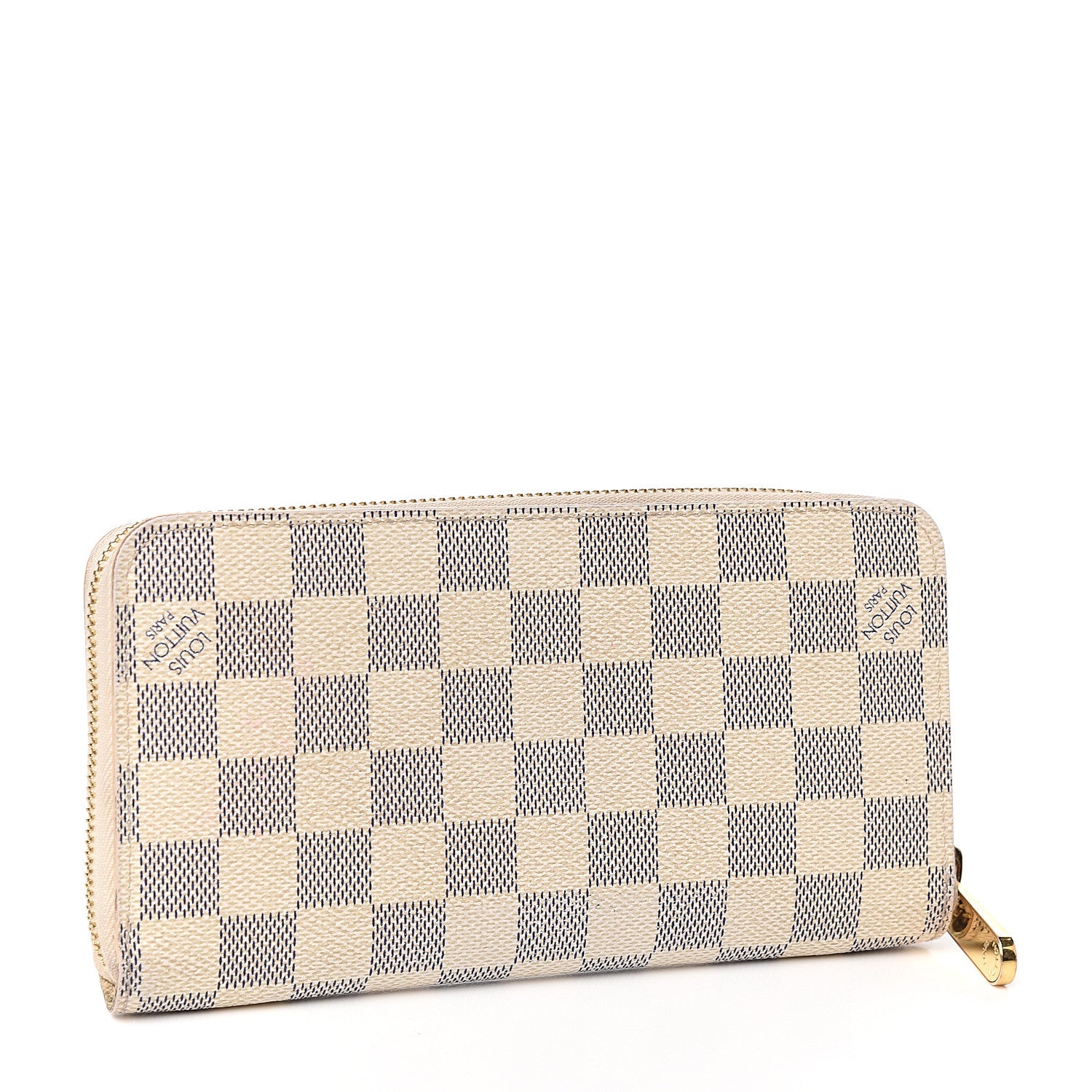 Louis Vuitton Damier Azur Zippy Wallet 2 of 6