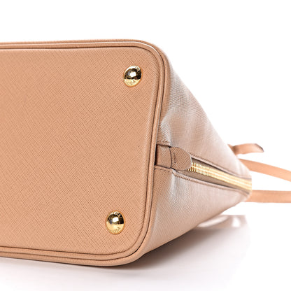 Prada Saffiano Lux Medium Promenade Tote Noisette 17 of 19