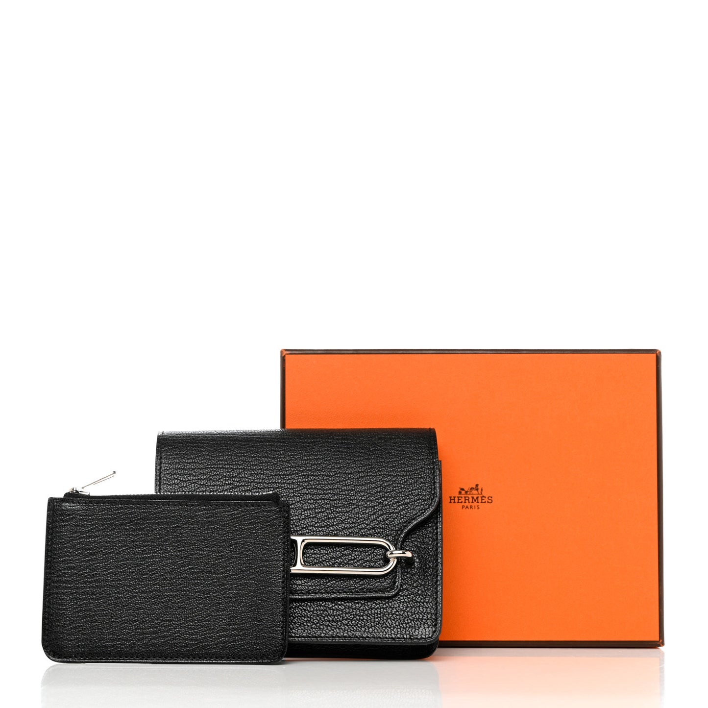 Chevre Mysore Roulis Slim Wallet Black