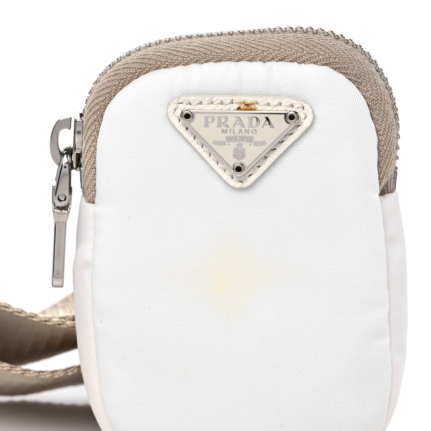 Nylon Re-Edition 2005 Shoulder Bag White