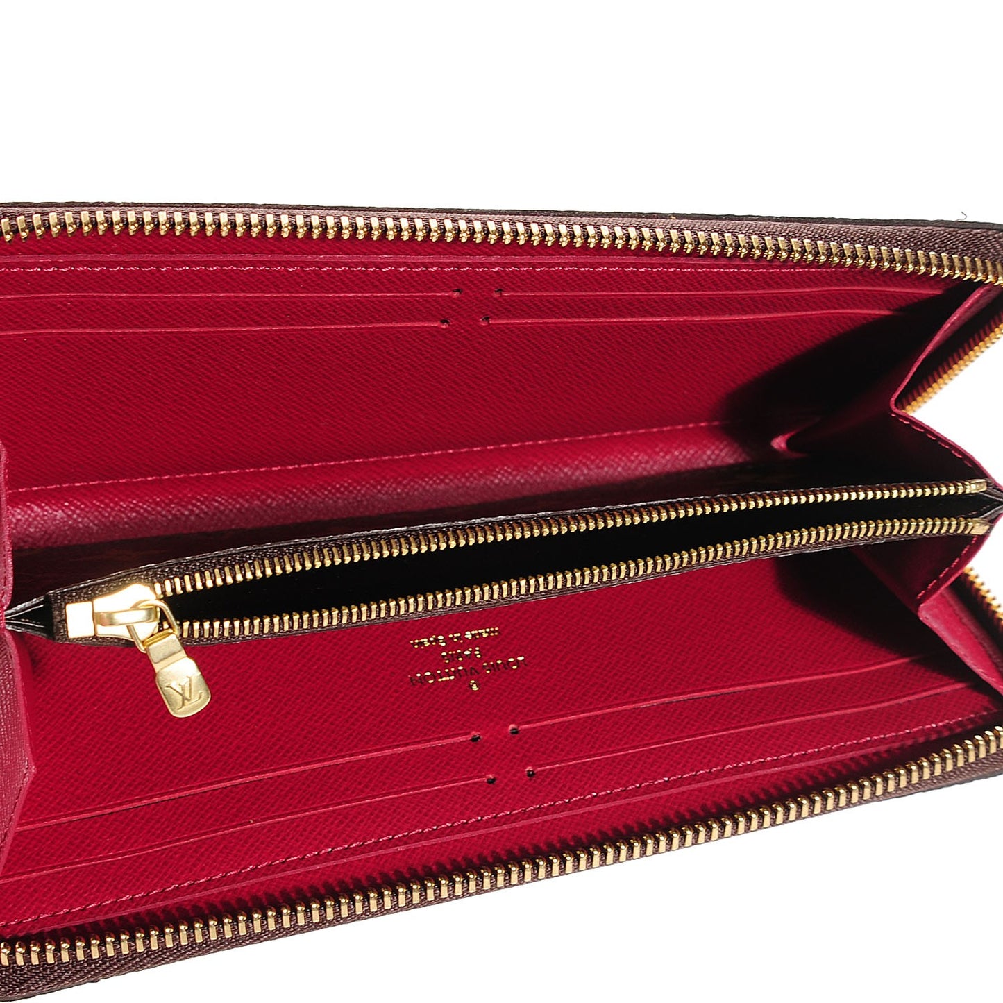 Monogram Clemence Wallet Fuchsia