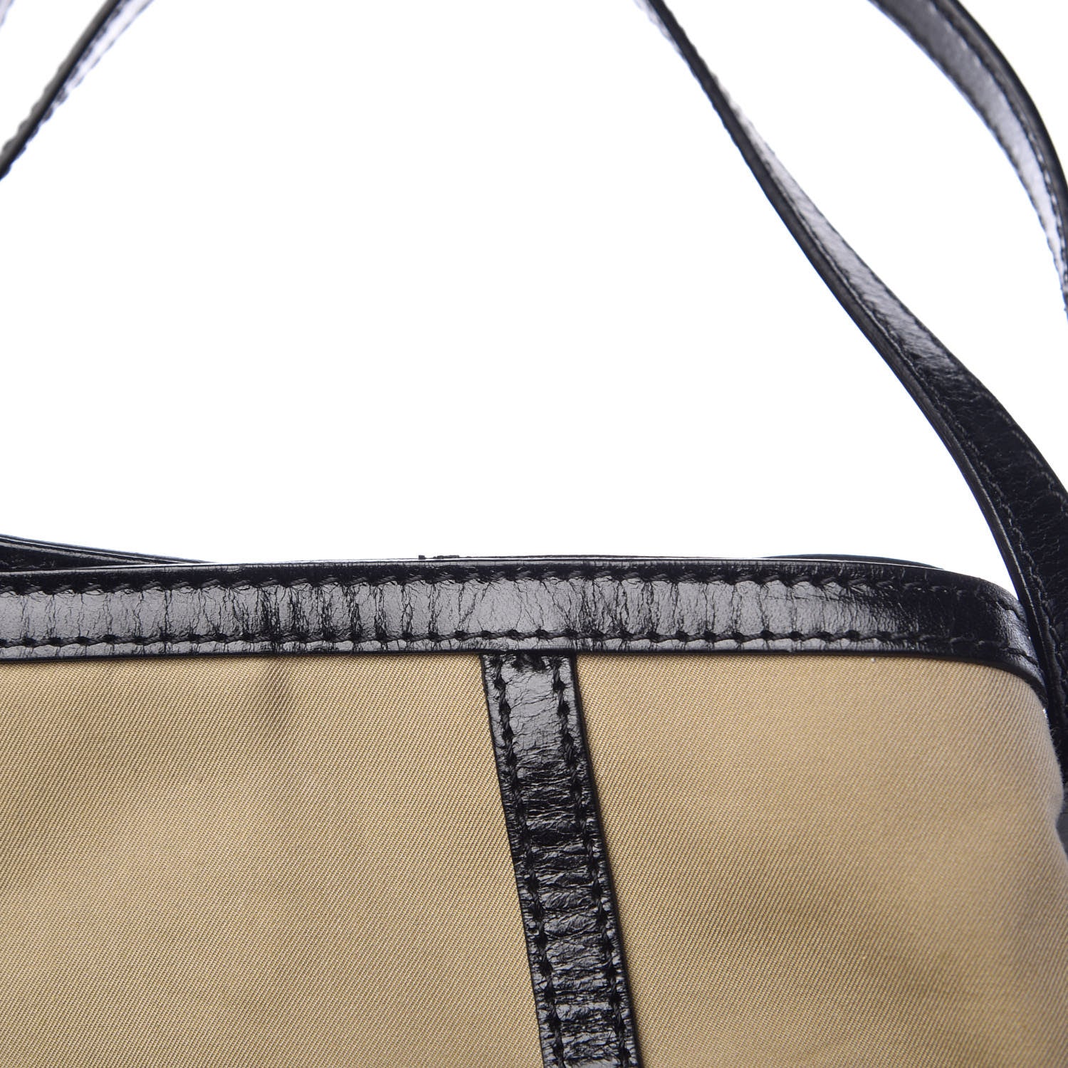 Burberry Canvas Calfskin Canterbury Tote Beige 14 of 14