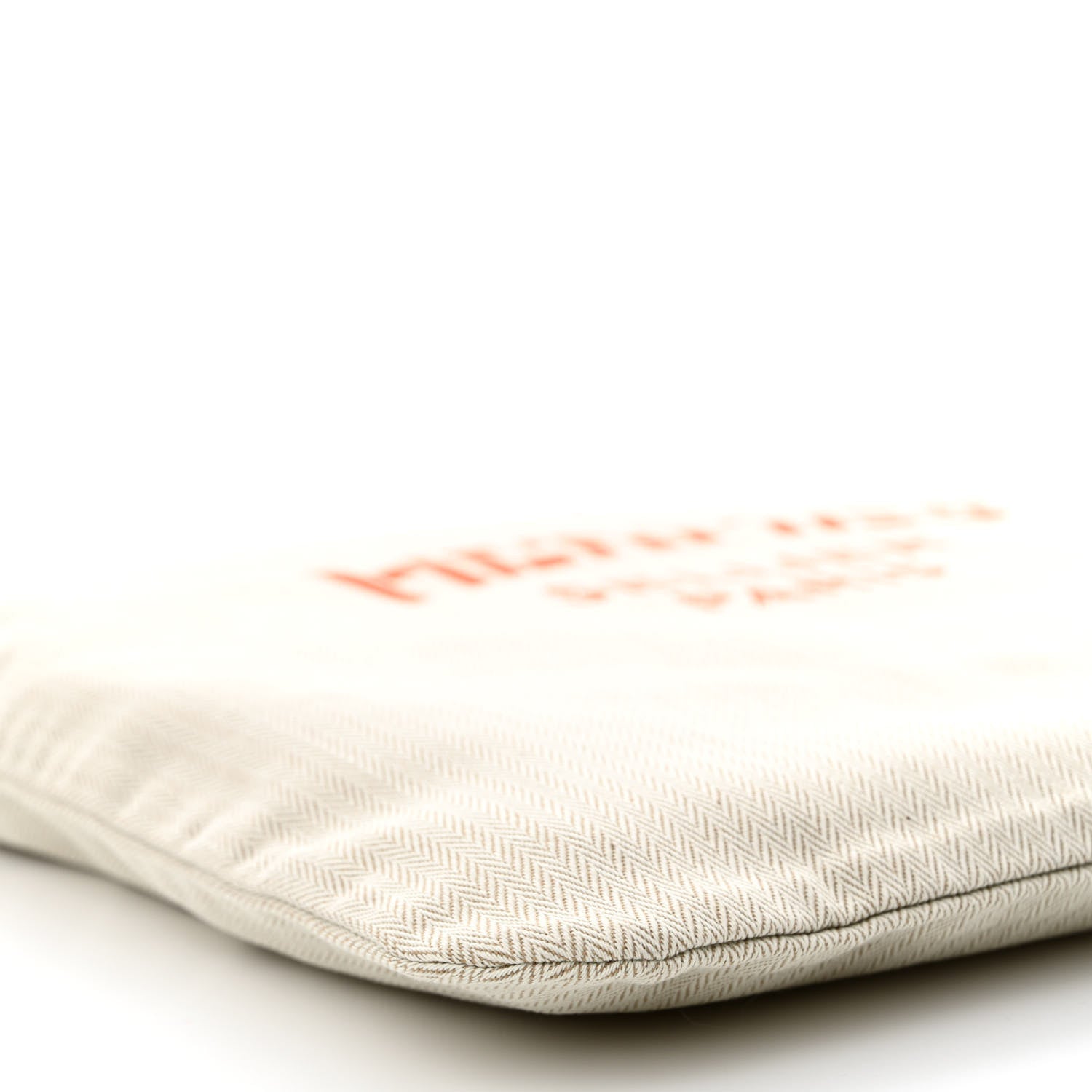 Hermes Canvas Swift Aline Grooming Bag Orange 8 of 9