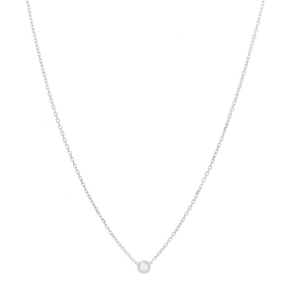 Cartier 18K White Gold Diamond XS D'Amour Pendant Necklace 1 of 5