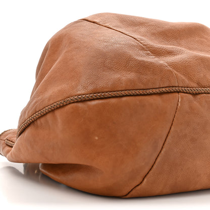 Gucci Pebbled Calfskin Medium Marrakech Shoulder Bag Camel 10 of 18