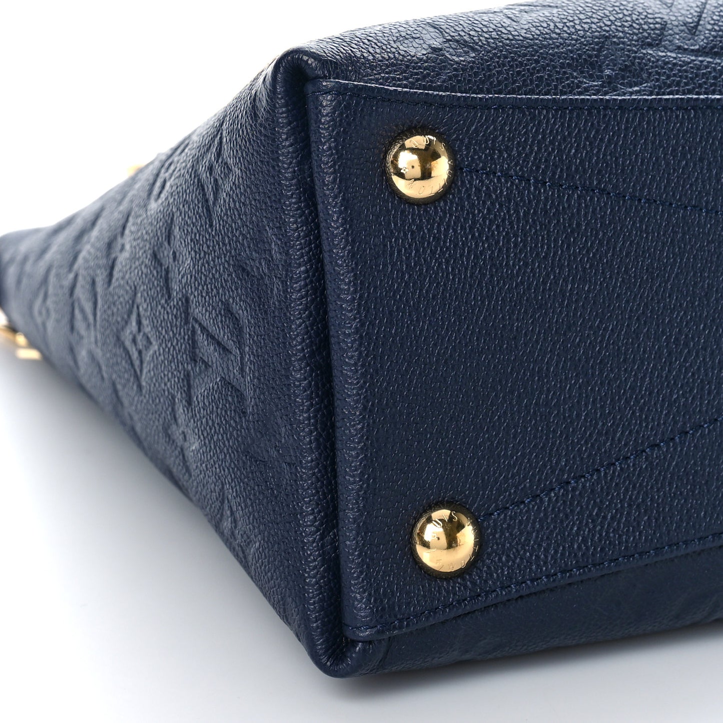 Empreinte V Tote MM Marine Rouge