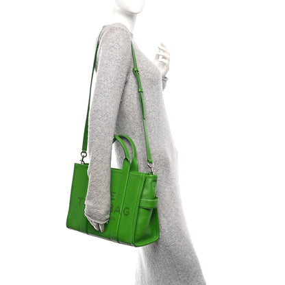 Marc Jacobs Grained Calfskin Medium The Tote Bag Kiwi 2 of 13