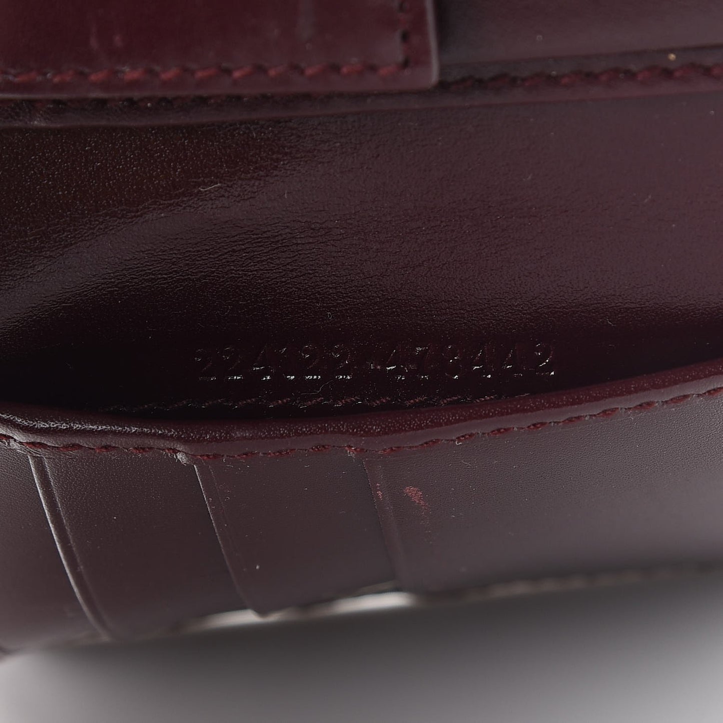 Imprime Monogram Bi-Fold Wallet Bordeaux