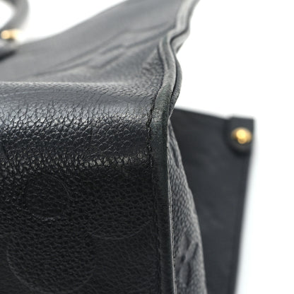 Louis Vuitton Empreinte Monogram Giant Onthego MM Black 10 of 12