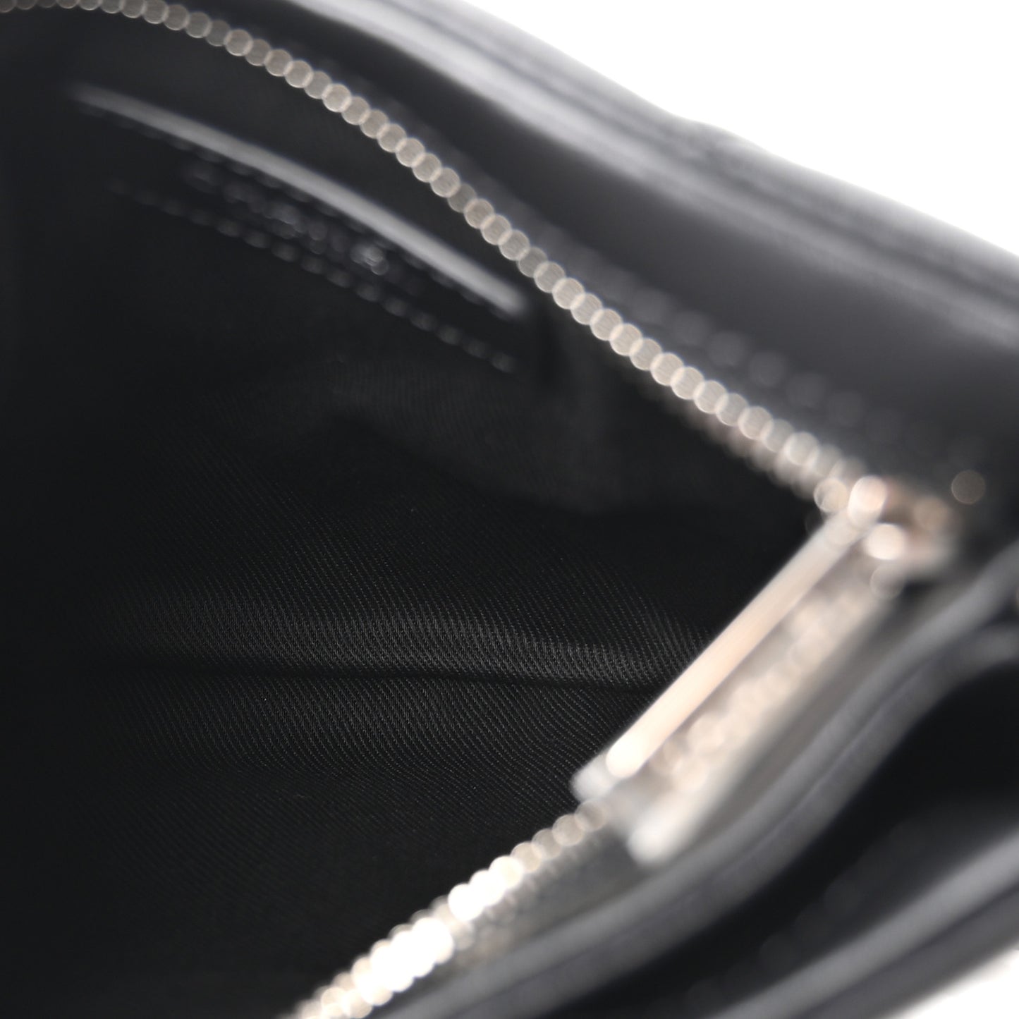 Lambskin Quilted Uniform Crossbody Bag Black