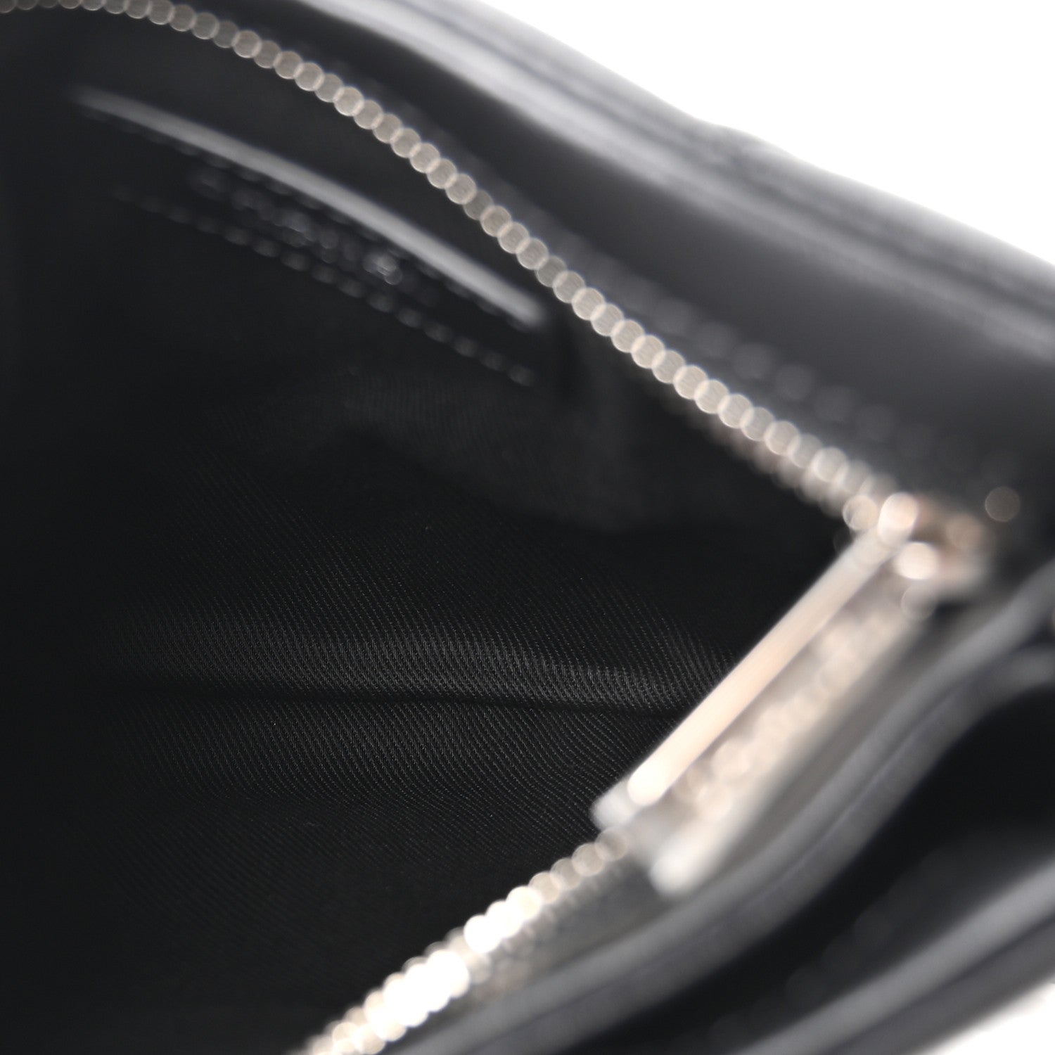 Chanel Lambskin Quilted Uniform Crossbody Bag Black 4 of 9