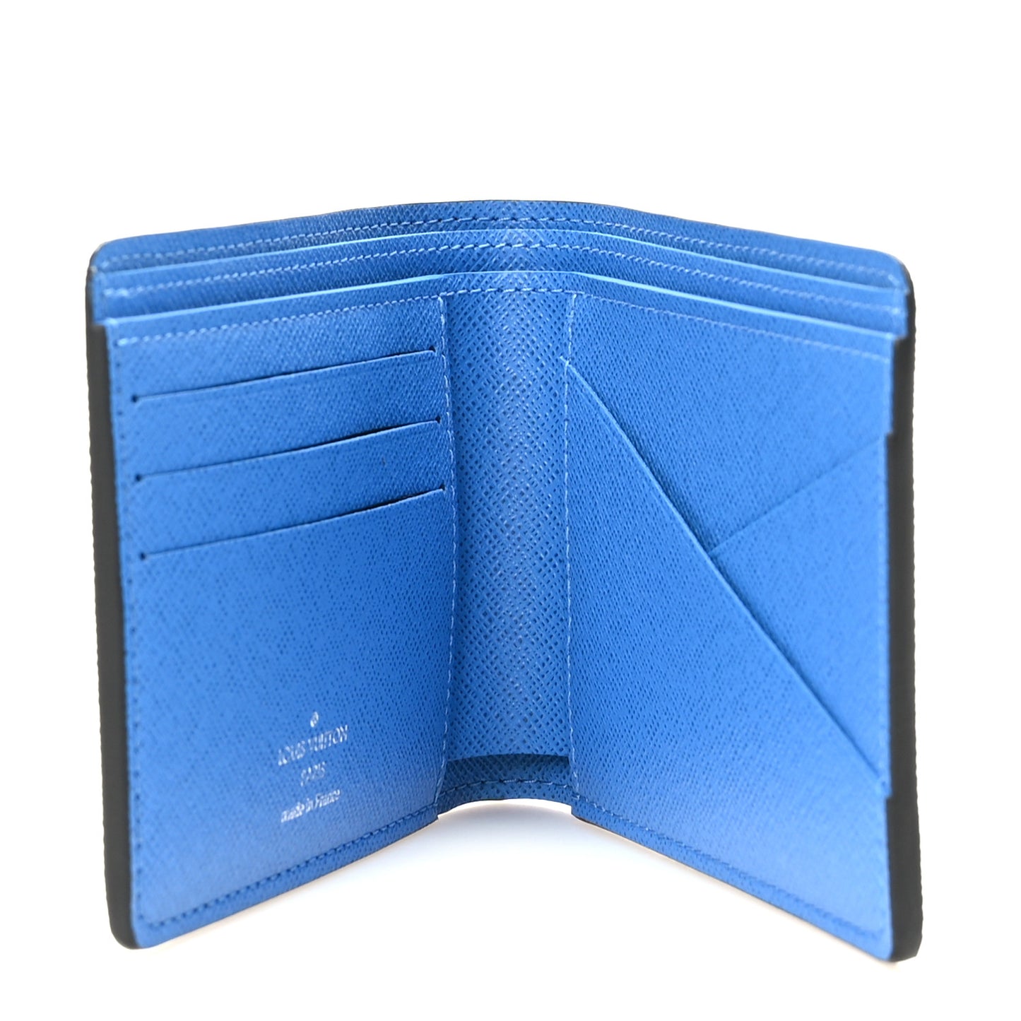 Damier Graphite Giant Blue Multiple Wallet