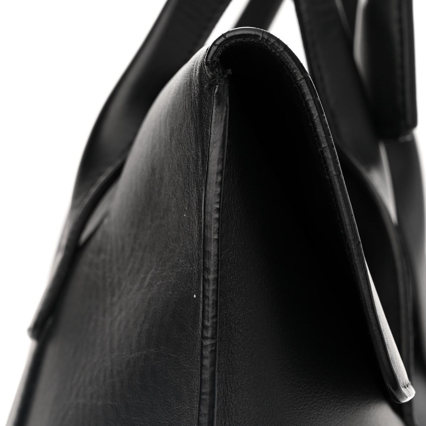 Calfskin Large Sookie Satchel Black
