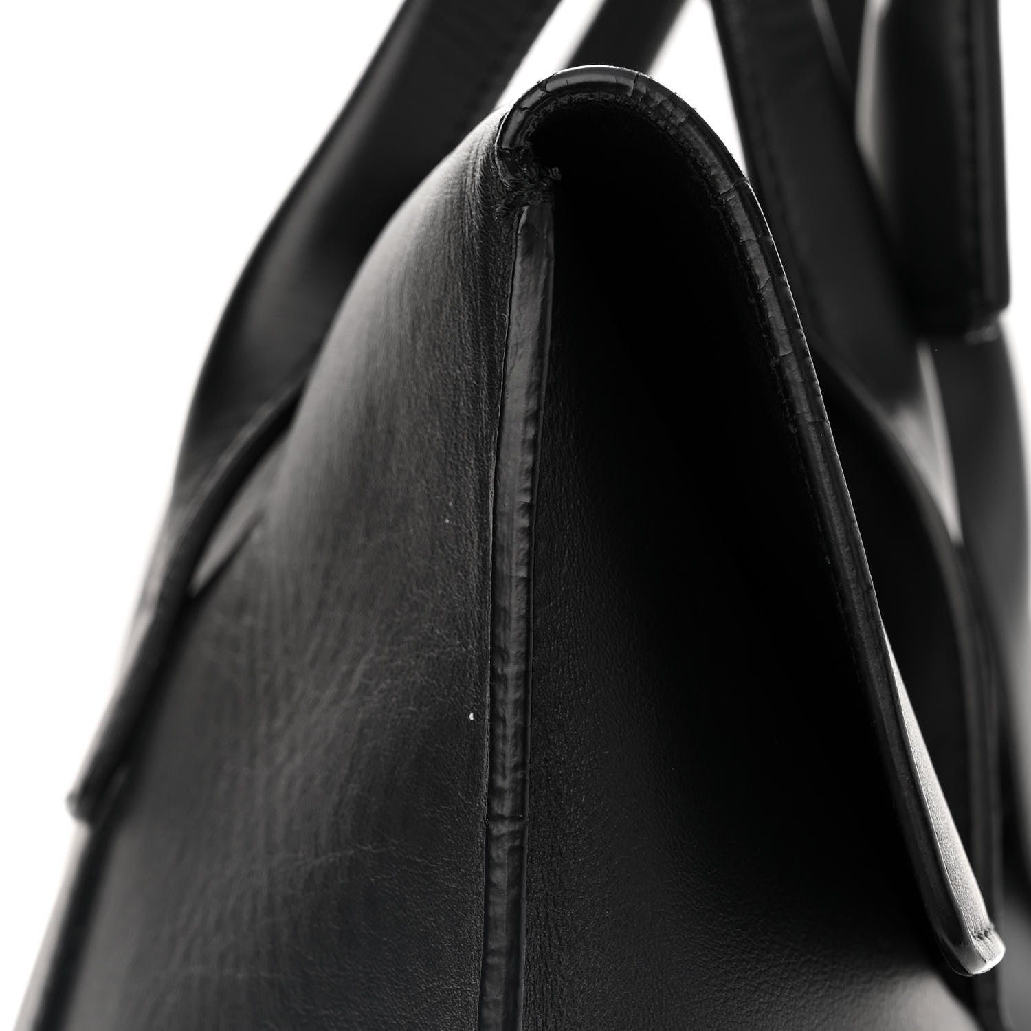 Salvatore Ferragamo Calfskin Large Sookie Satchel Black 13 of 21