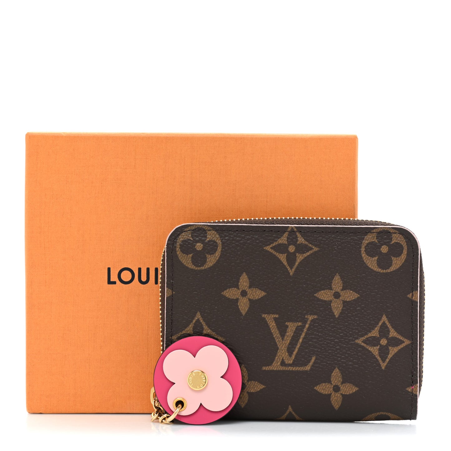 Monogram Bloom Flower Zippy Coin Purse