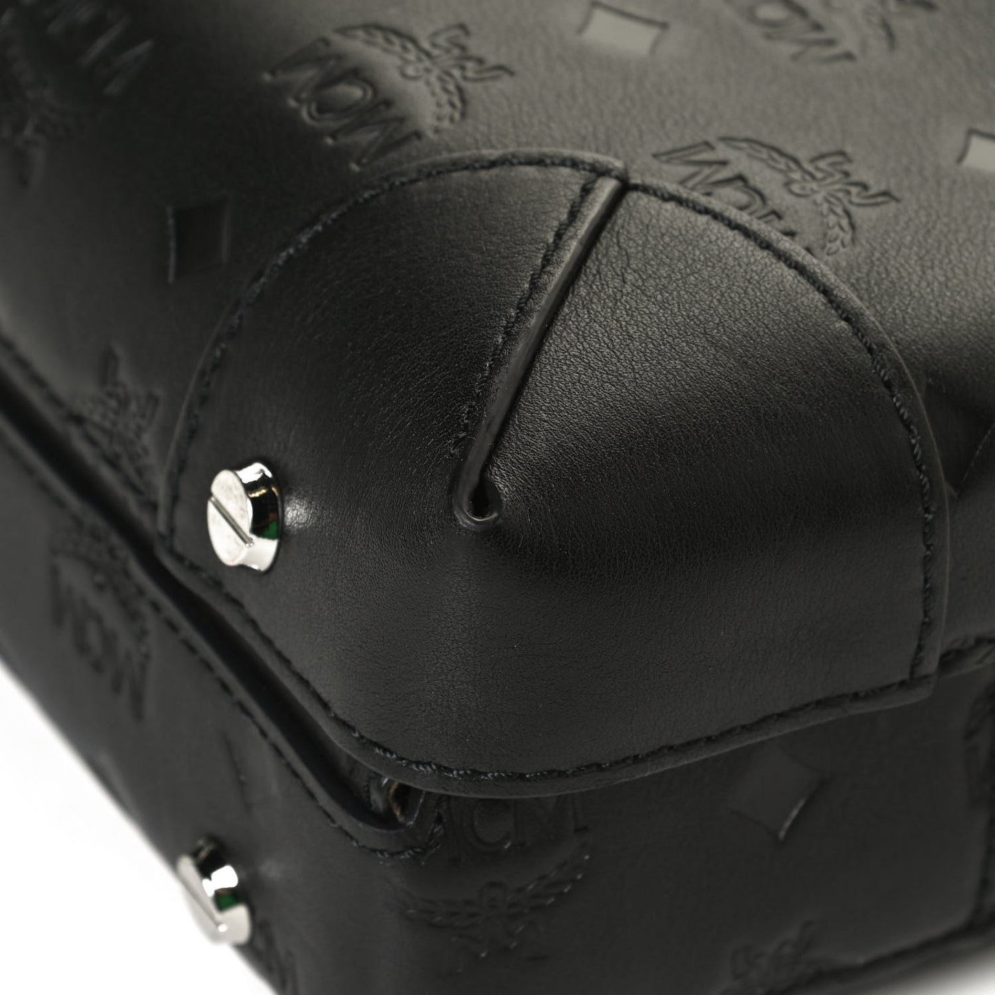 Calfskin Ottomar Monogram Small Berlin Crossbody Black