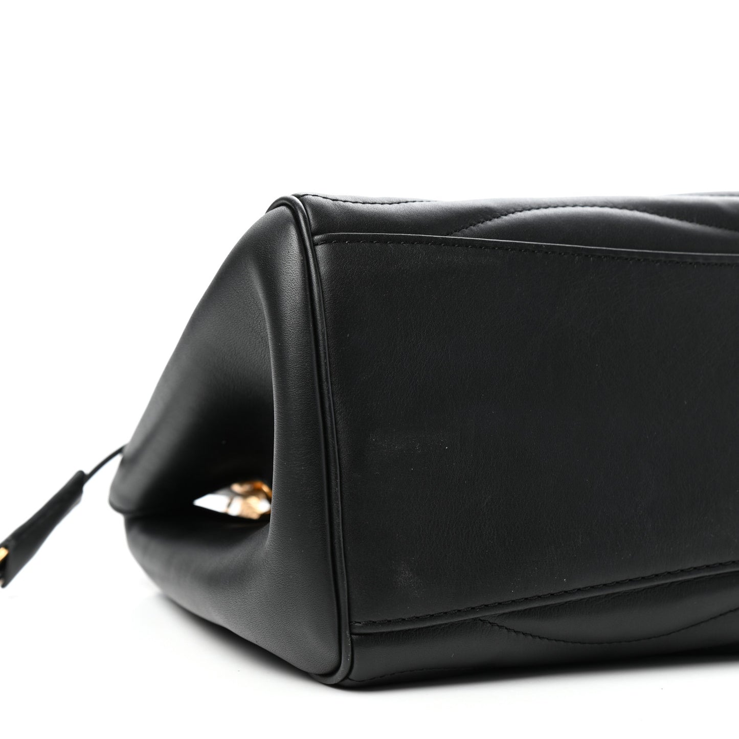 Calfskin New Wave Chain Tote Black