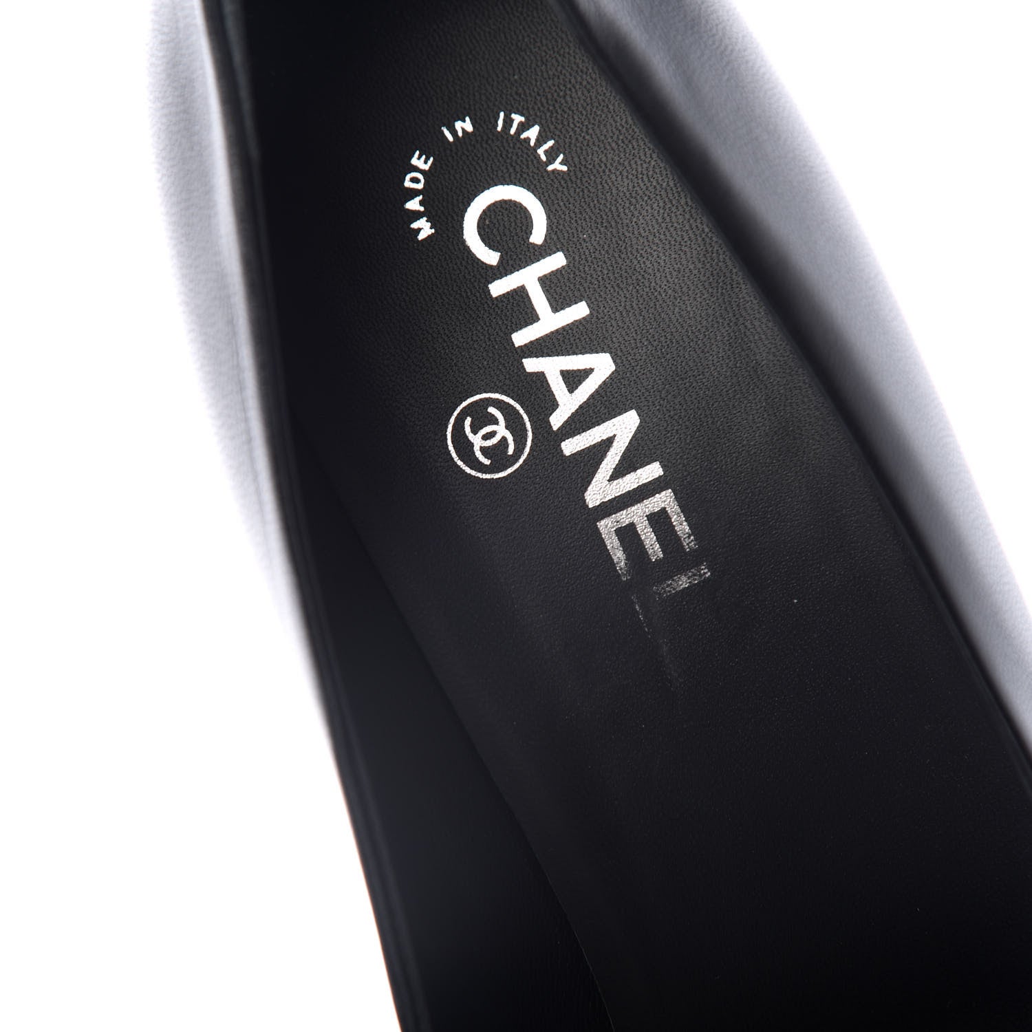 Chanel Lambskin CC Pumps 42 Black 8 of 11