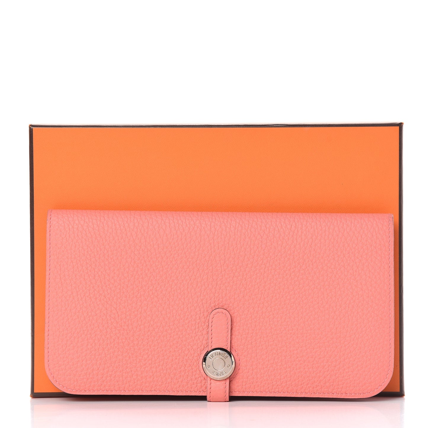Togo Dogon Recto Verso Wallet Rose Candy