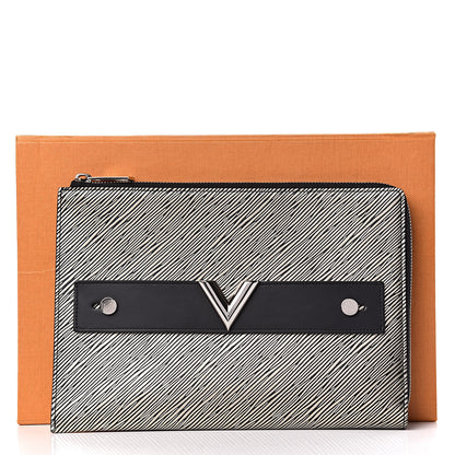 Louis Vuitton Epi Essential V Pochette Platine 10 of 10