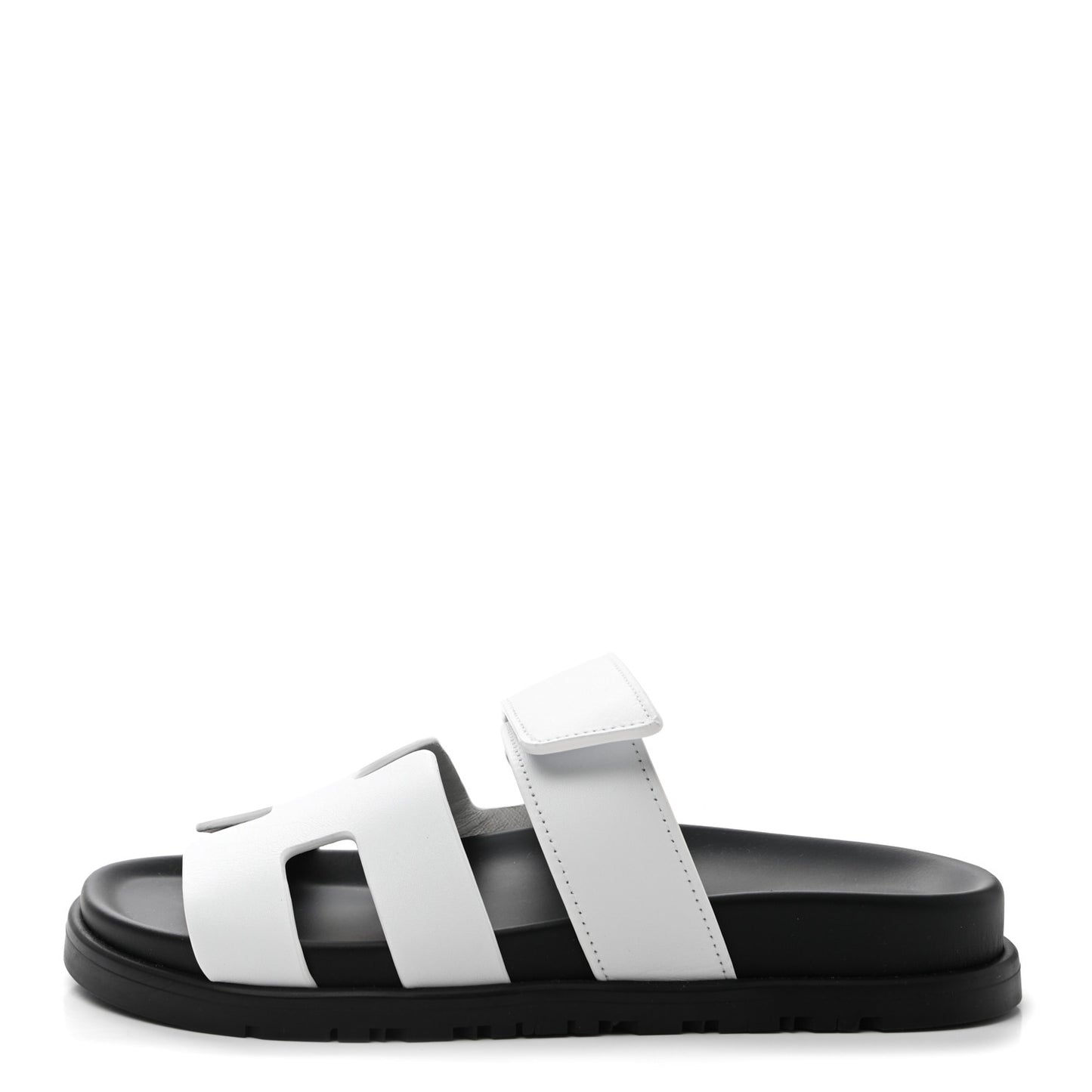 Calfskin Womens Chypre Sandals 35 White