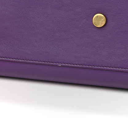 Saint Laurent Calfskin Baby Sac de Jour Purple 13 of 15