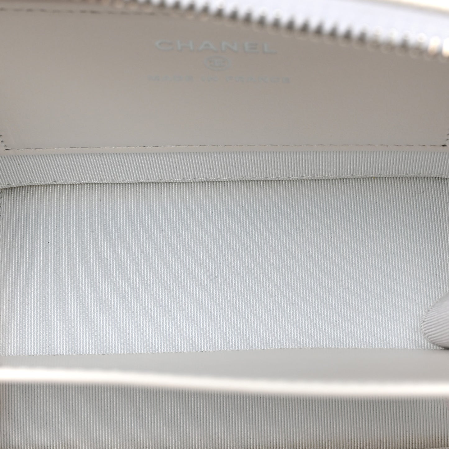 Caviar Quilted Camera Bag White