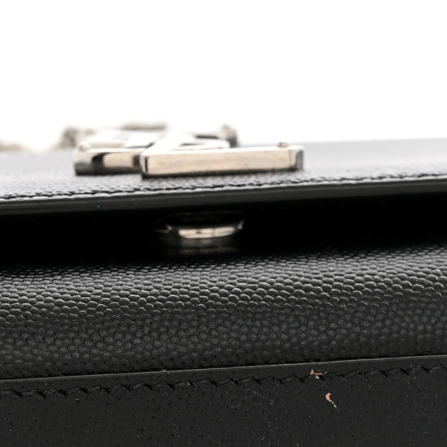 Grain De Poudre Small Monogram Kate Satchel Black